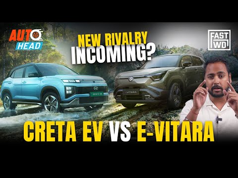 Hyundai Creta Electric Vs Maruti Suzuki e-VITARA - EV Fight Of The Year!