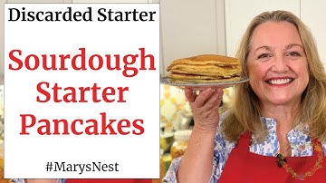 Sourdough Starter Pancakes - What to Do with Discarded Sourdough Starter