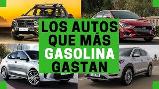 Los autos más GASTALONES de GASOLINA | Motoren Mx