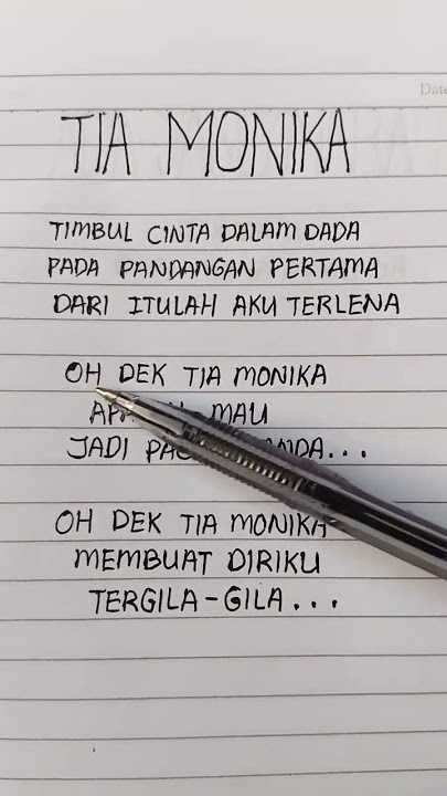 Dj Timbul Cinta Dalam Dada - Dek Tia Monika - Dek Aroel - Lyrics