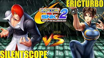 Capcom vs SNK 2 - ERICTURBO vs SILENTSCOPE (CVS2) pt 2