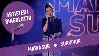 Maria Sur - Survivor - BingoLotto Lördag Live