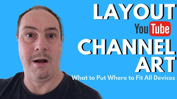 Laying Out Your YouTube Channel Art - Dimensions & Layout /feat. GIMP
