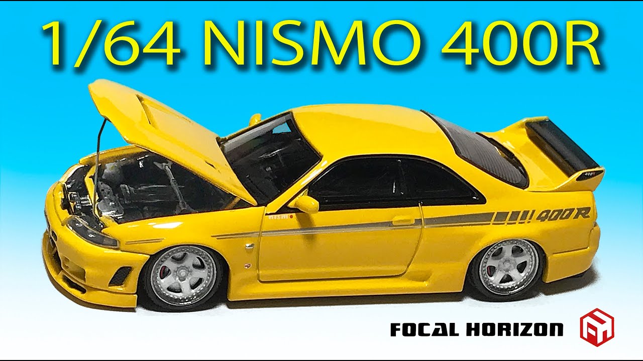 yoshi studio 1/64 『NISMO 400R』仕様　R33 1/64 Kyosho NISSAN GT-R NISMO 400R RED R33 diecast car model