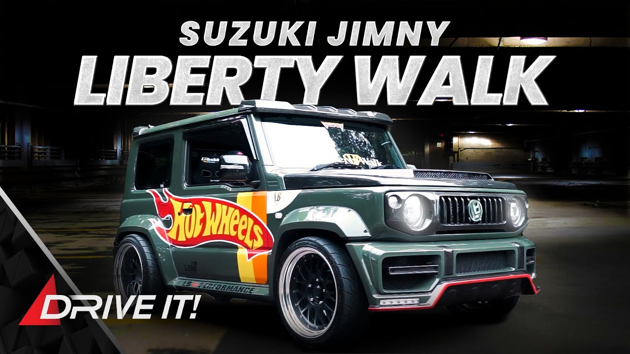 #BLACKLYFE Suzuki Jimny Liberty Walk, Anti Mainstream Gaya Street Racing/#DRIVE IT/2023 - EPS 70