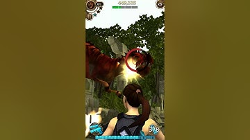 Lara Croft relic run level 39 defeating T Red.