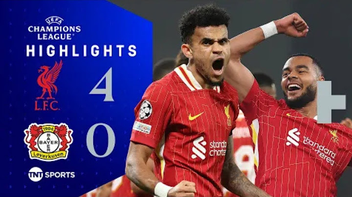 ملخص مباراة ليفربول وباير ليفركوزن (4-0) | دوري أبطال أوروبا