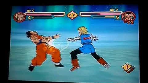 Dragon Ball Z Budokai 2(Gamecube)-Android 18 vs Yamcha
