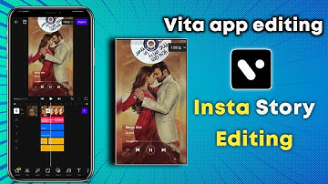 Vita app editing telugu | Music Player Style Insta Story editing | Vita app editing style