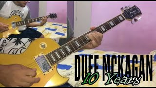 DUFF MCKAGAN - 10 Years - FULL GUITAR COVER