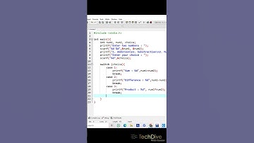 C Program to Make a Simple Calculator Using switch case | Simple calculator program in C #switchcase