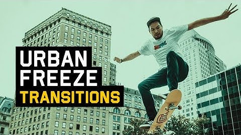Urban Freeze Transitions Premiere Pro Presets