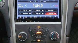 Ford Fusion Android radio step by step