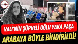 Gülistan Doku Davası Valinin Şüpheli Oğlu Yaka Paça Böyle Arabaya Bindirildi