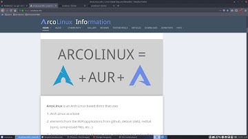 ArcoLinux : 431 what is ArcoLinux and what is Arch Linux - difference