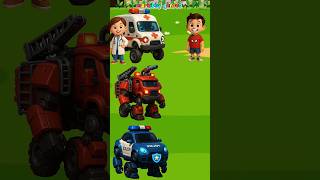 Spiderman teams up with the cops to catch a robber #funny #english #animation