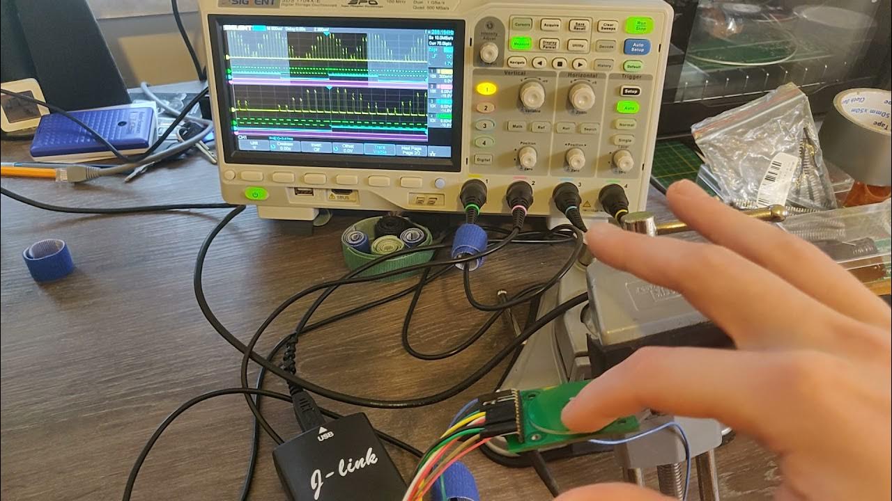 capacitive absolute encoder hardware development and testing - YouTube