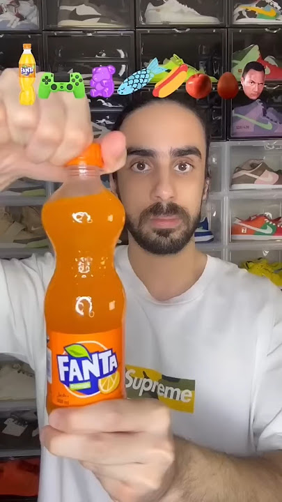 qe Food ASMR Eating a Fanta bottle#food#asmreating#mukbang#satisfying