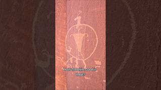 Fremont Bird Head Petroglyph