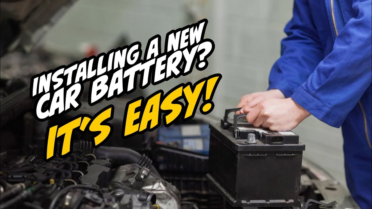 How To Change a Car Battery - YouTube