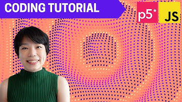 p5.js Coding Tutorial | Spiral Wave Pattern