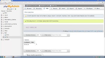 Learn MySQL In Arabic 32   Date Functions   Curtime Curdate Now