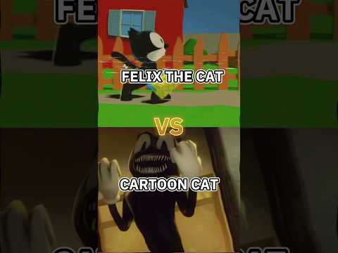 Felix the cat Vs Cartoon car #shorts #edit