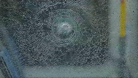 Bullet goes through window of TriMet bus, nearly hits passenger