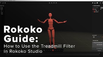 Rokoko Guide: How to use the treadmill filter in Rokoko Studio