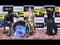 [Eng] 플래카드 보고 빵터진 류준열, 김태리, 김우빈 : 조우진 찐 팬서비스 Kim Woo-Bin, Kim Tae-ri laughed 외계+인 쇼케이스 220715