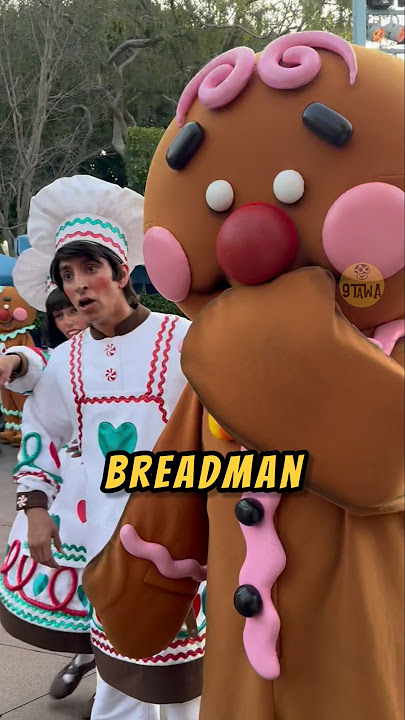 Cara NGERJAIN Gingerbread Man di Disneyland❗😂 #lucu #kocak #videoviral