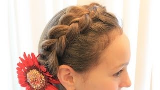 ゆるふわ 裏編みこみのアレンジ  Big Loop Dutch Braid