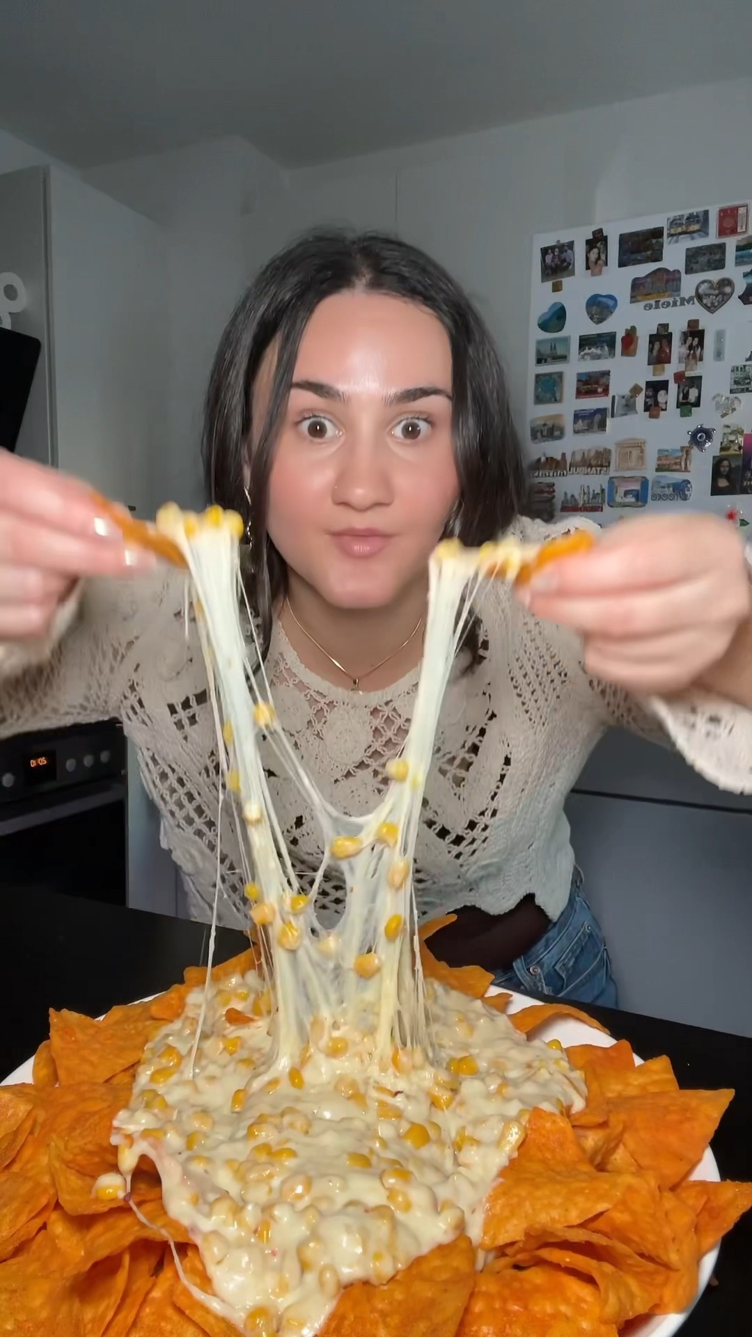 Creamy Mais Käse Dip für Nachos 🌽😱 - YouTube