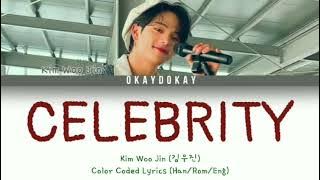 Kim Woo Jin - 'Celebrity' [Cover] (Color Coded Lyrics Han/Rom/Eng)