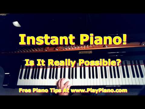 Instant Piano - Is It Really Possible? Yes or No? Instant Piano - Is It Really Possible? Yes or No?