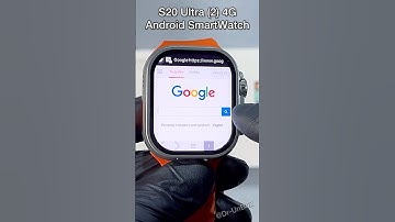 S20 Ultra (2) 4G Android Smart Watch with SimCard Insert✨ #shorts #trending #video #sports #4g #5g
