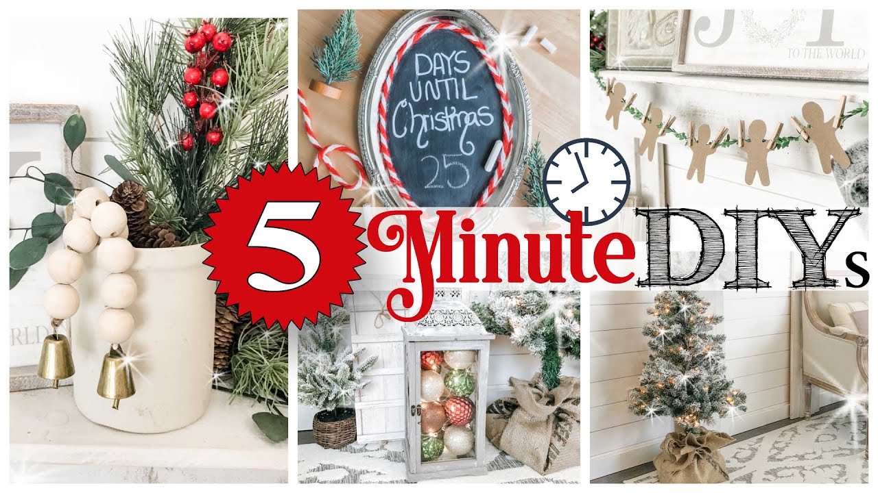 5-Minute CHRISTMAS Home Decor ð DOLLAR TREE DIY | 5-Minute Crafts - YouTube