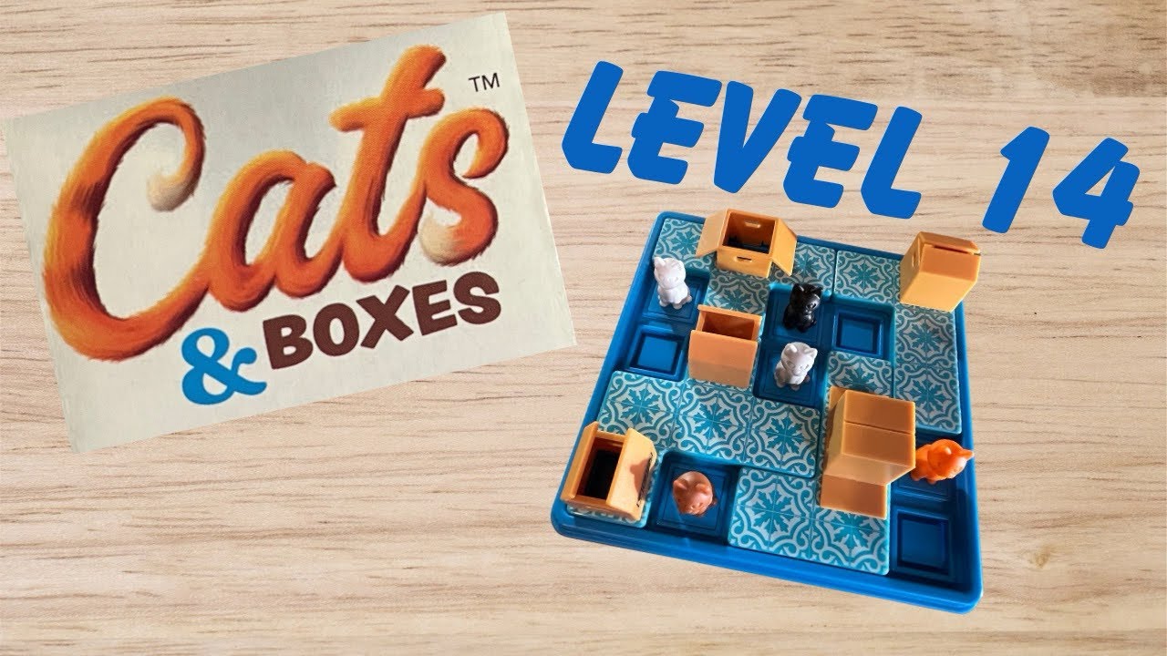 Smart Games: Cats & Boxes Level 14