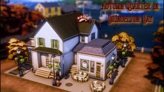 картинка: Осенний квартал в Бриндлтон-Бэй🍂| Autumn Quarter|Строительство|Sims 4|Speed build|No CC