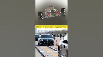 Chinese vs German car| Suspension Test!! | Mechanical Mechanism| #chairidesign #technology #3d