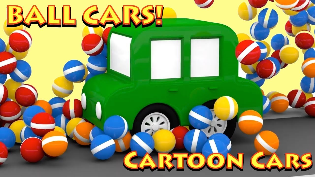 BALL CARS! Cartoon Cars Cartoons for Kids! YouTube