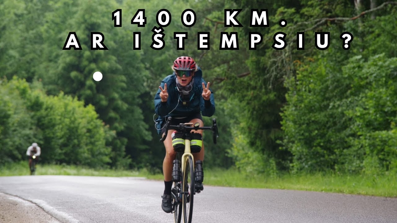 Didžiausias mano iššūkis Lietuvoje: 1400 km brevetas | 1 diena