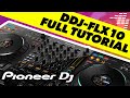 Pioneer dj ddjflx10 complete training tutorial  manual