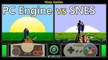 Ninja Gaiden (PC Engine vs SNES) Real Hardware Comparison