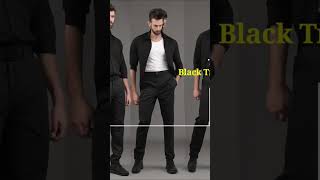 Unveiling Timeless Elegance The Ultimate Black Outfit Guide for Men 👔🖤 #shorts #youtubeshorts