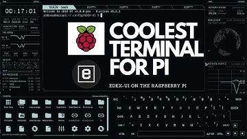 Coolest Terminal For The Raspberry Pi. How To Install eDEX-UI On Raspberry Pi. (Old)