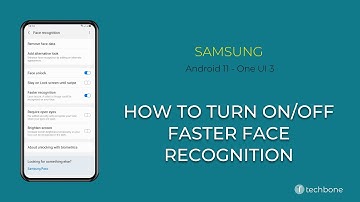 How to Turn On/Off Faster Face recognition - Samsung [Android 11 - One UI 3]