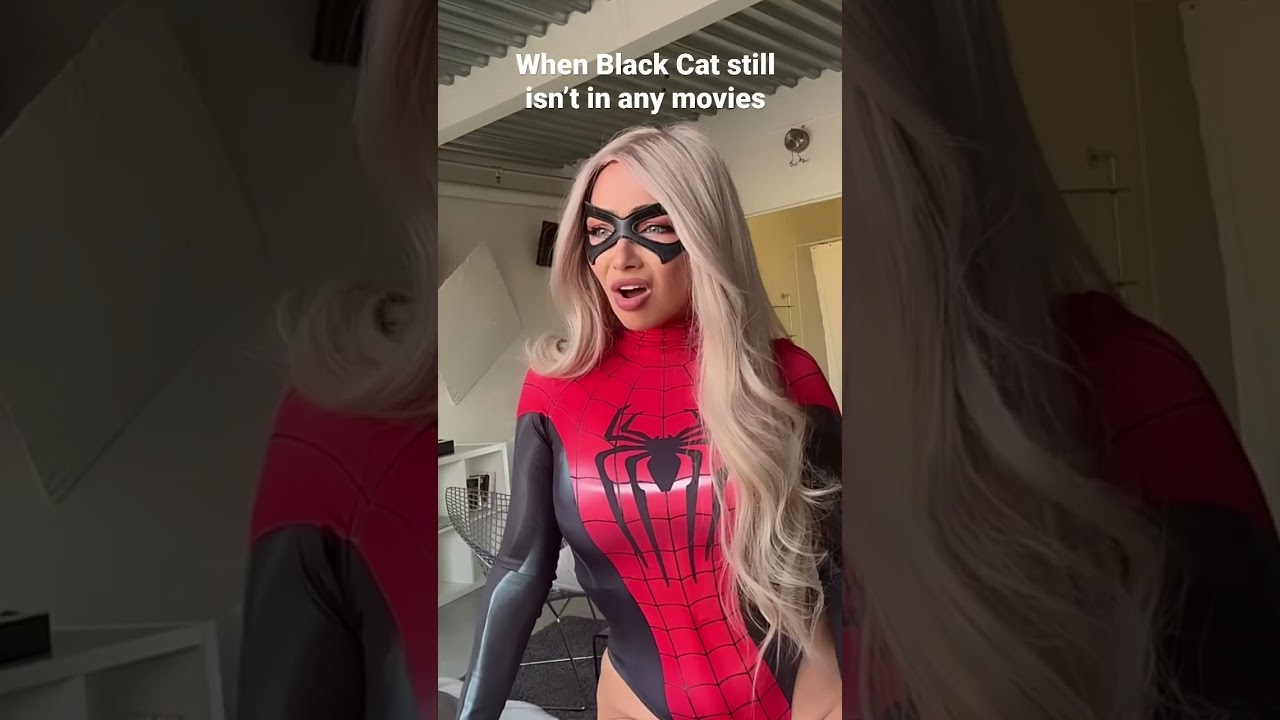 She deserves to be on the big screen! #blackcatcosplay #spiderman #cosplay