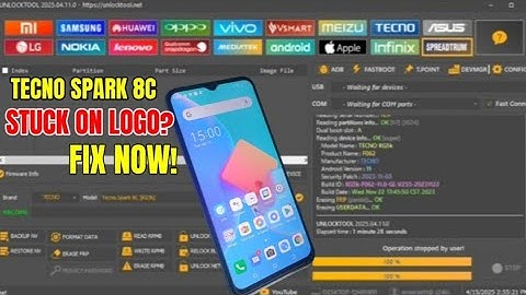 Tecno Spark 8C Stuck on Logo? Fix it in Minutes/100% Working Solution! #mobilerepair #bootloopfix