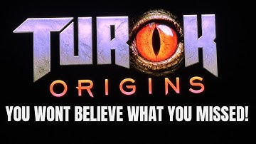 Turok Origins Trailer Analysis